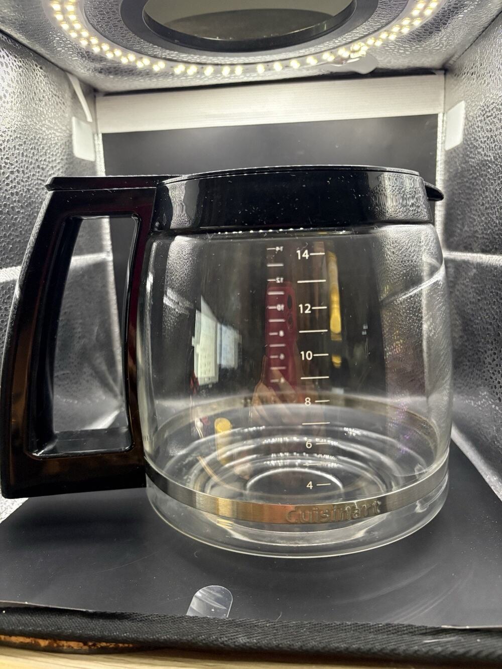 Cuisinart 14 Cup Replacement Glass Carafe Coffee Stainless